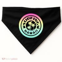 Surfing Hawaii Logo USA-Made Doggie Bandana thumb 0