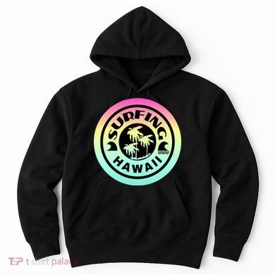 Surfing Hawaii Logo Hoodie