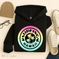 Surfing Hawaii Logo Hoodie thumb 4