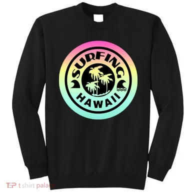 Surfing Hawaii Logo Sweatshirt