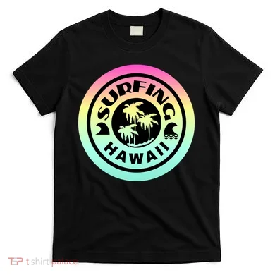 Surfing Hawaii Logo T-Shirt