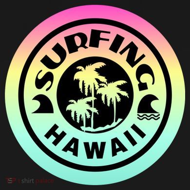 Surfing Hawaii Logo Impact Tech Backpack