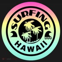 Surfing Hawaii Logo Impact Tech Backpack thumb 2