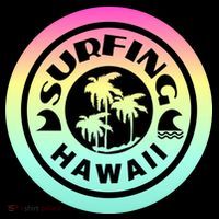 Surfing Hawaii Logo Button thumb 1