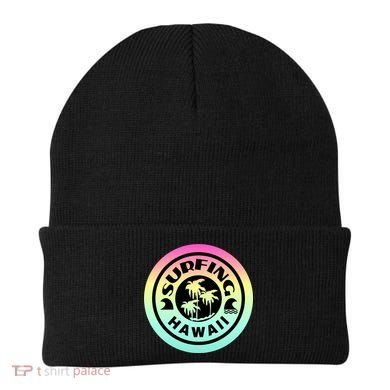 Surfing Hawaii Logo Beanie