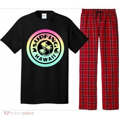 Surfing Hawaii Logo Pajama Set