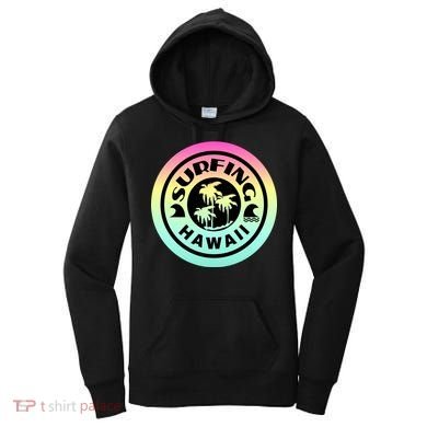 Surfing Hawaii Logo Women's Hoodie