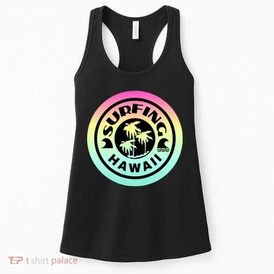 Surfing Hawaii Logo Women's Tank Top