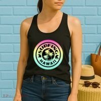 Surfing Hawaii Logo Women's Tank Top thumb 2