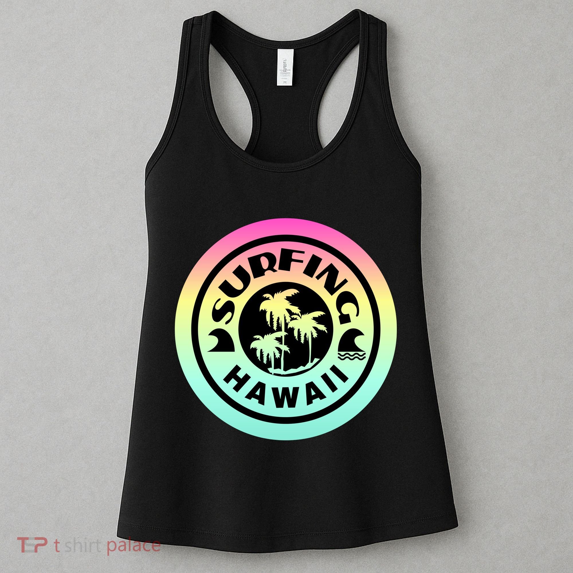 Surfing Hawaii Logo Women's Tank Top