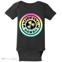 Surfing Hawaii Logo Baby Bodysuit thumb 0