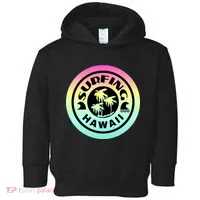 Surfing Hawaii Logo Toddler Hoodie thumb 0