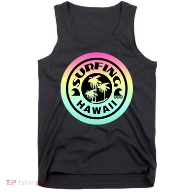 Surfing Hawaii Logo Tank Top