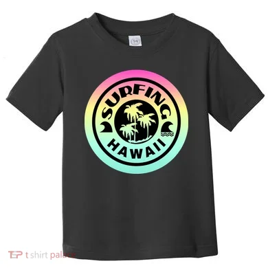 Surfing Hawaii Logo Toddler T-Shirt