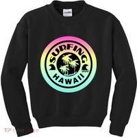 Surfing Hawaii Logo Kids Sweatshirt thumb 0