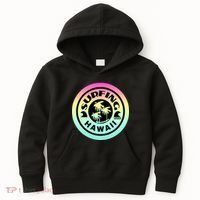 Surfing Hawaii Logo Kids Hoodie thumb 0