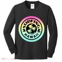 Surfing Hawaii Logo Kids Long Sleeve Shirt thumb 0