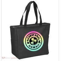 Surfing Hawaii Logo Tote Bag thumb 2