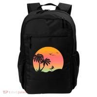 Surfing Into The Sunset Backpack thumb 0