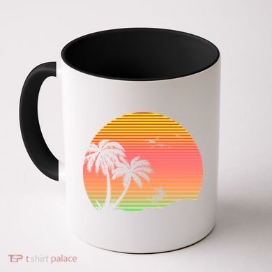 Surfing Into The Sunset Coffee Mug