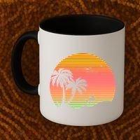 Surfing Into The Sunset Coffee Mug thumb 2