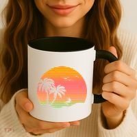 Surfing Into The Sunset Coffee Mug thumb 3