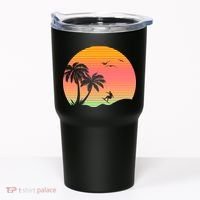 Surfing Into The Sunset Tumbler thumb 0