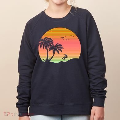 Surfing Into The Sunset Women's Sweatshirt