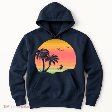Surfing Into The Sunset Hoodie
