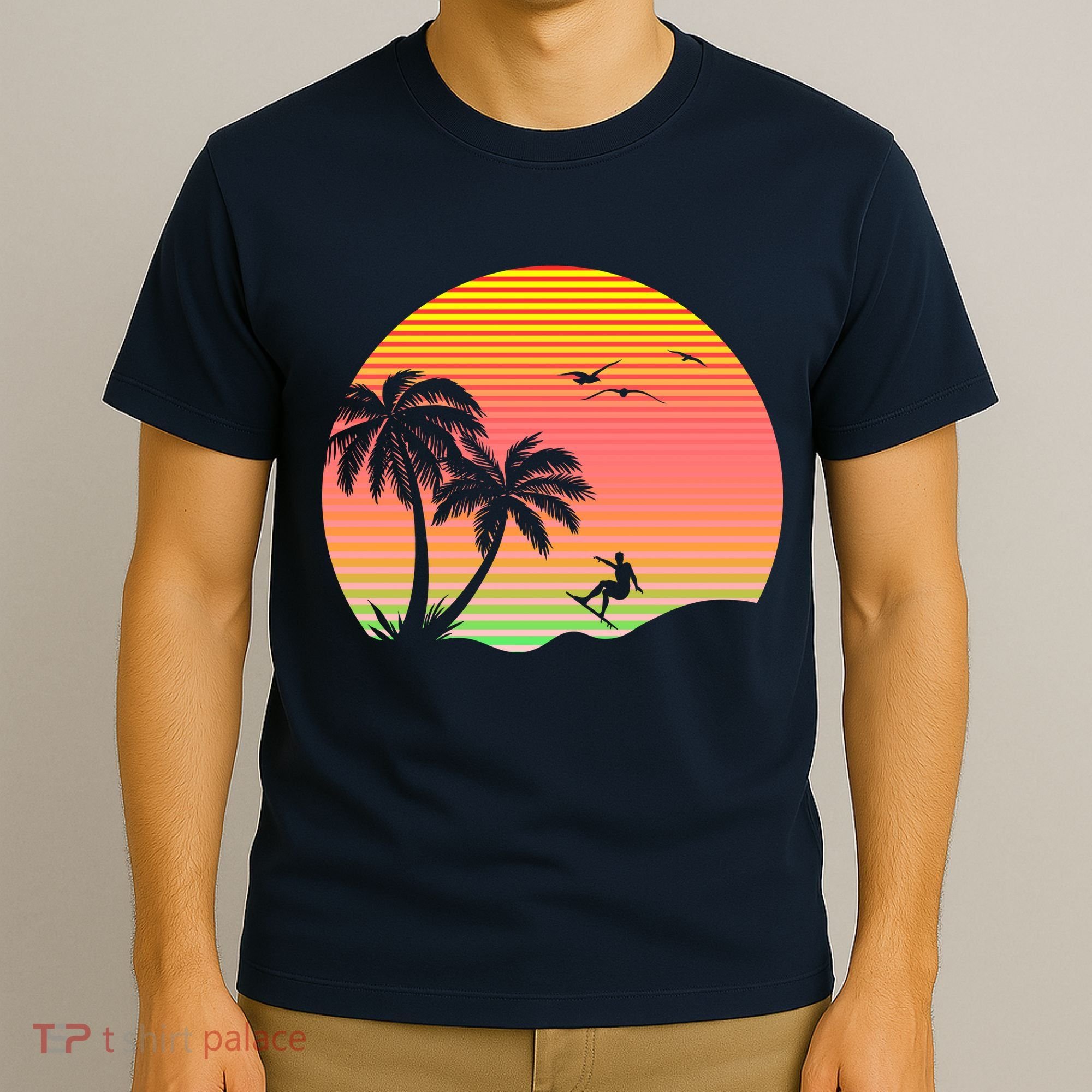 Surfing Into The Sunset T-Shirt