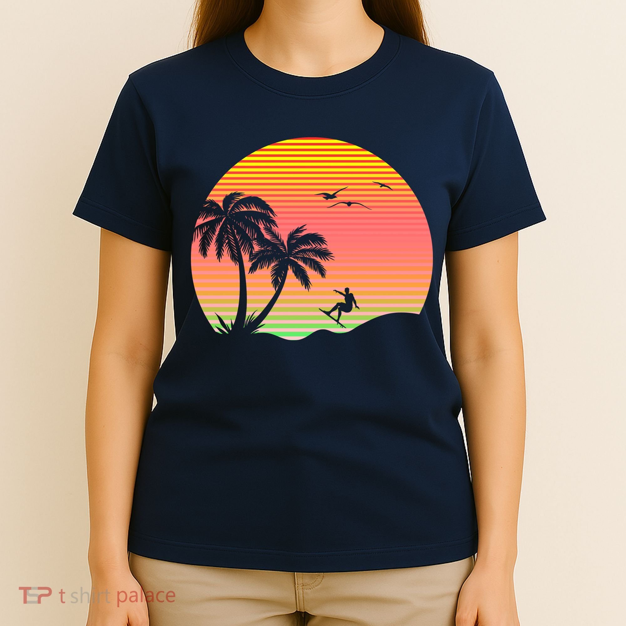 Surfing Into The Sunset T-Shirt