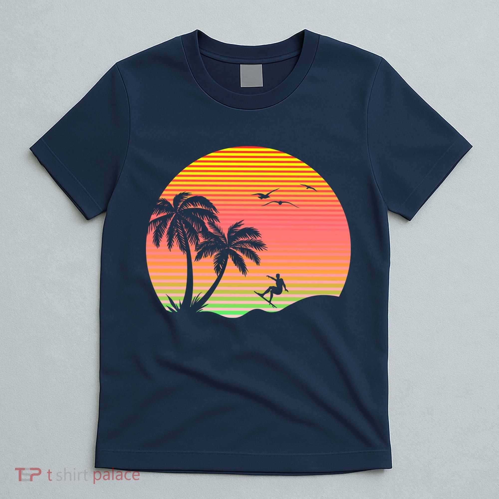 Surfing Into The Sunset T-Shirt