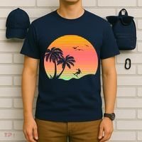 Surfing Into The Sunset T-Shirt thumb 6
