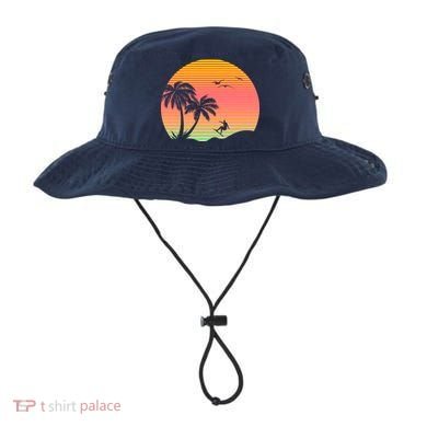 Surfing Into The Sunset Bucket Hat