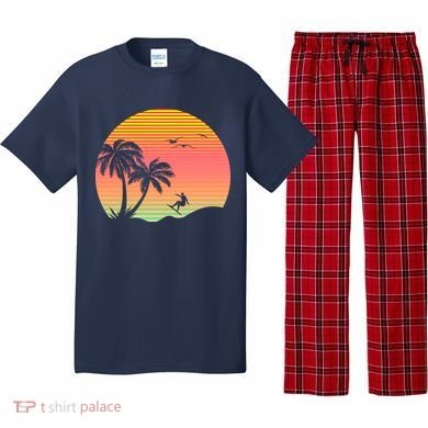 Surfing Into The Sunset Pajama Set