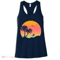 Surfing Into The Sunset Women's Tank Top thumb 0