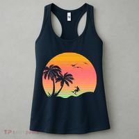 Surfing Into The Sunset Women's Tank Top thumb 3