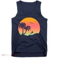 Surfing Into The Sunset Tank Top thumb 0