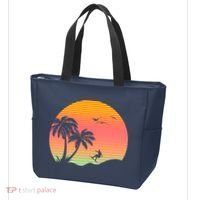 Surfing Into The Sunset Tote Bag thumb 3