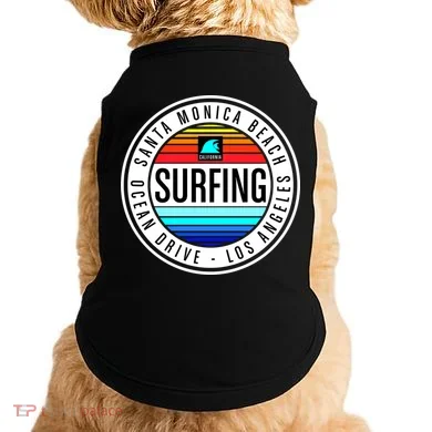 Surfing Logo Doggie Tank