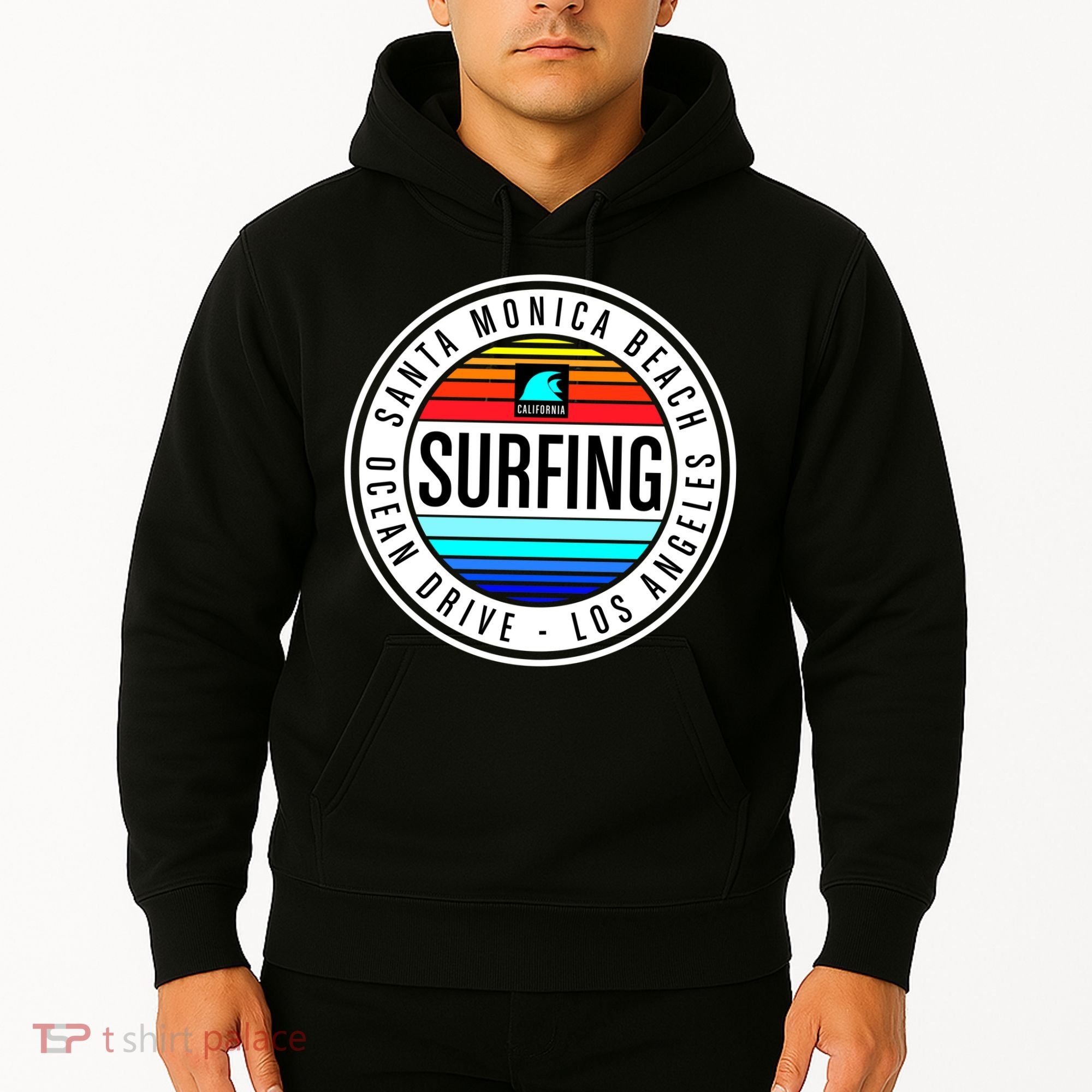 Surfing Logo Hoodie