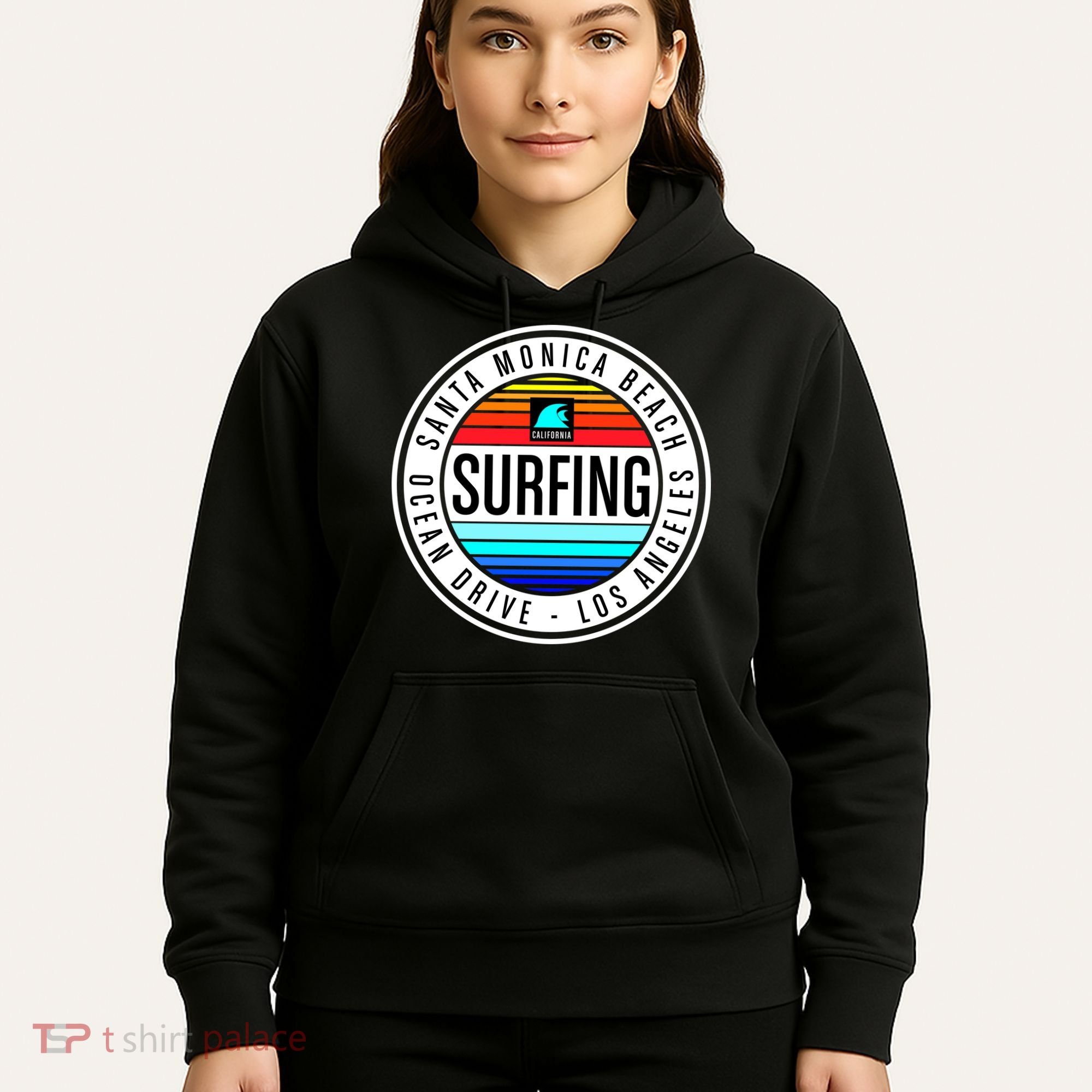 Surfing Logo Hoodie