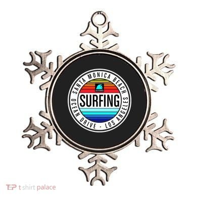 Surfing Logo Ornament
