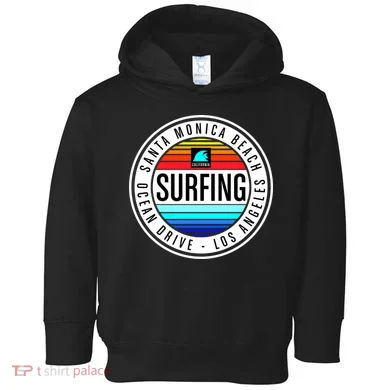 Surfing Logo Toddler Hoodie