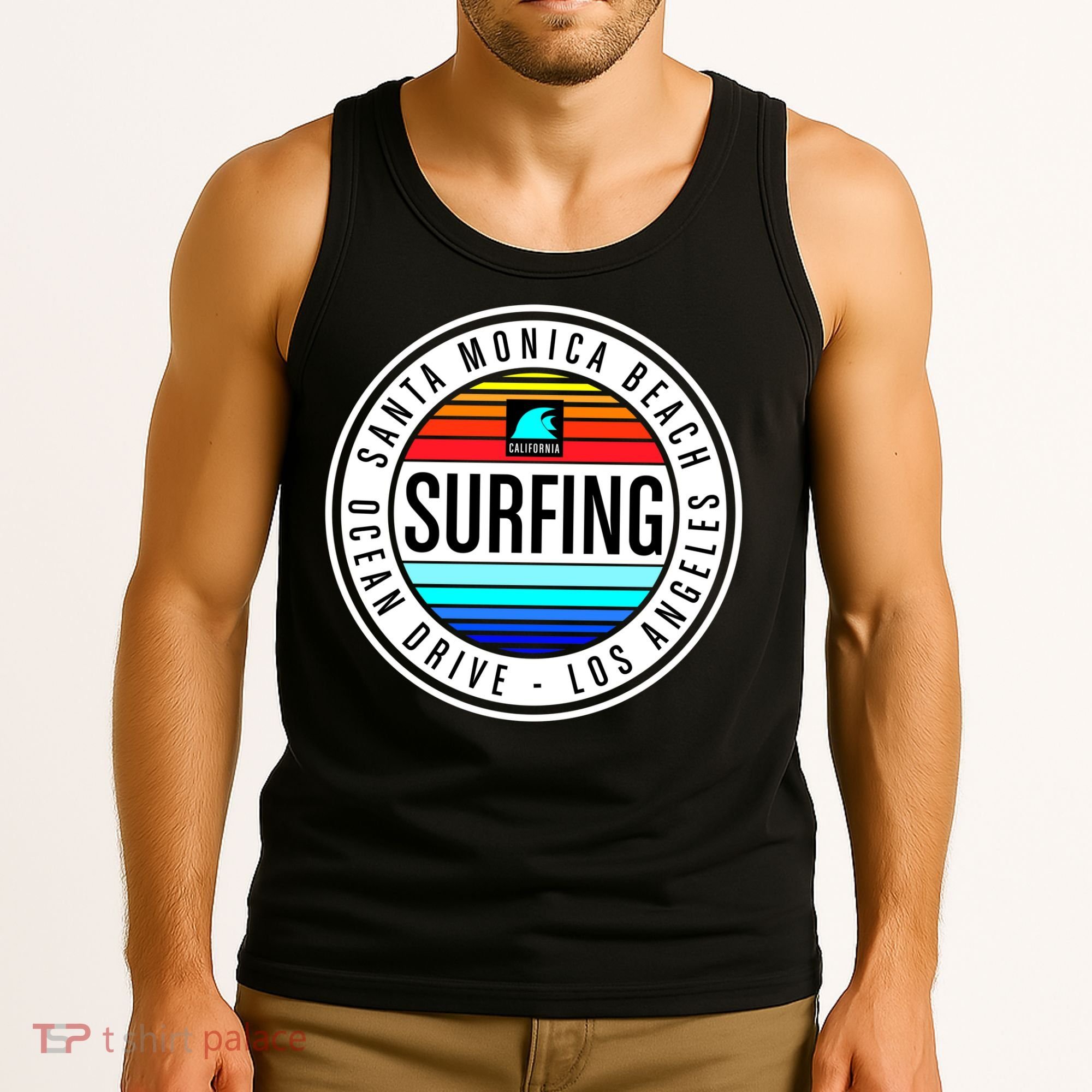 Surfing Logo Tank Top