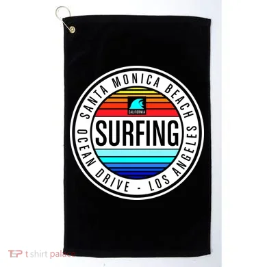 Surfing Logo Golf Towel