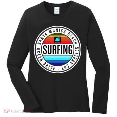 Surfing Logo Women's Long Sleeve Shirt