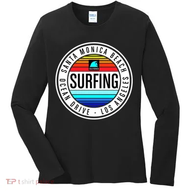 Surfing Logo Women's Long Sleeve Shirt