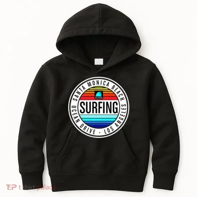 Surfing Logo Kids Hoodie