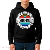 Surfing Logo Kids Hoodie thumb 4